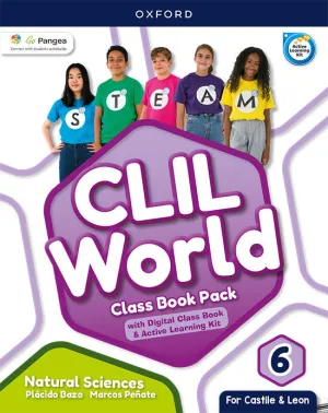 Natural Science 6 Coursebook. Clil World. Castilla