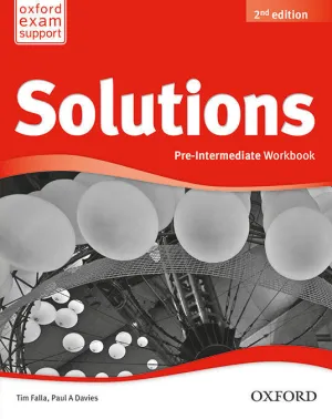 Ant/(16). (Wb). Solutions Pre-Intermediate Workbook