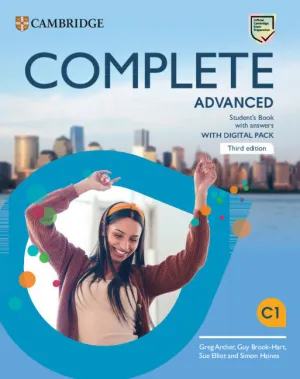 Complete Advanced Third Edition. Student's Book Wi