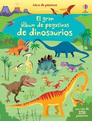 Gran Album de Pegatinas de Dinosaurios