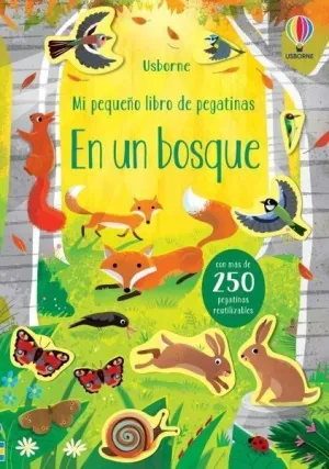En un Bosque mi Pequeño Libro de Pegatin