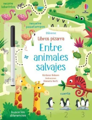 Entre Animales Salvajes Libros Pizarra
