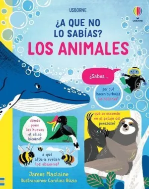 Los Animales a que no lo Sabias