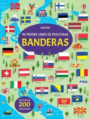 Banderas mi Primer Libro de Pegatinas