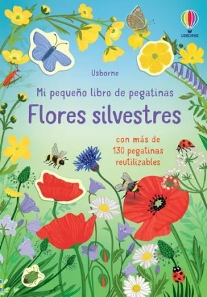 Flores Silvestres Pequeño Libro Pegatina