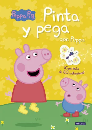 Pepa Pig Pinta y Pega