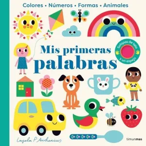 Mis Primeras Palabras. Con Solapas de Tela y un Espejo
