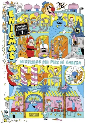 Enigmas Detectives a Domicilio 7 Misterios sin Pie