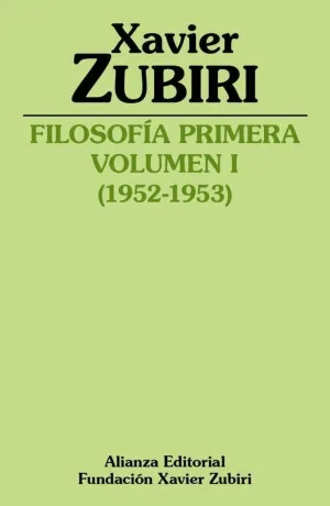 Filosofía Primera (1952-1953)