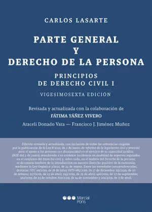 Principios de Derecho Civil. 26ª Ed.