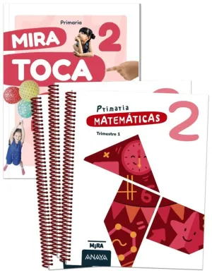 Matemáticas 2. + Mira, Toca, Siente... Las Mates 2