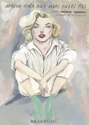 Marilyn Tenia Once Dedos en los Pies