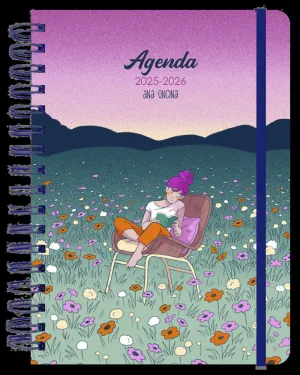 Agenda Escolar Semana Vista 2025-2026 Ana Oncina
