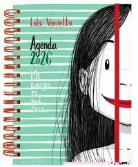 Agenda Anual Semanal 2026 Lola Vendetta