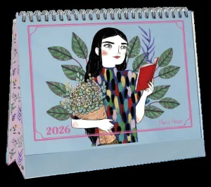 Calendario de Mesa 2026 Maria Hesse