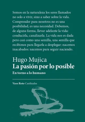 Pasion por lo Posible:en Torno a lo Humano