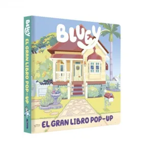 Bluey Libro de Carton con Solapas el Gran Libro Pop-Up de Bl