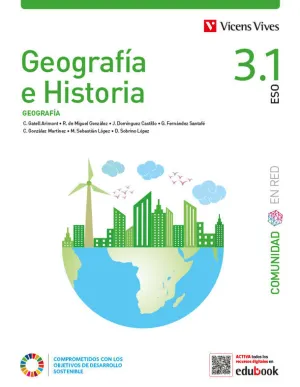 Geografía e Historia 3ºeso. Bimestral. Comunidad en Red 2022