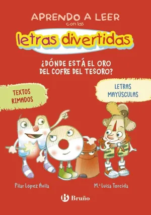 Aprendo a Leer con las Letras Divertidas, 1. ¿Donde esta el Oro del Cofre del te