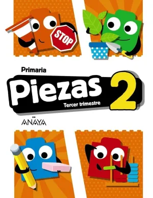 Piezas 2, Tercer Trimestre, 2º Primaria, Libro del Alumno