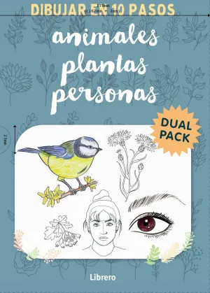 Dibujar en 10 Pasos Animlaes y Personas (Pack)