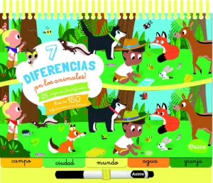 7 Diferancias en Animales. anilla