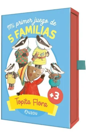 Juego Cartas Topita Flora,5 Fami