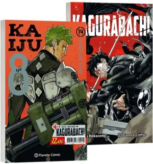 Kaijuu8 Nº 14 + Kagurabachi Nº 01 (Pack Especial)