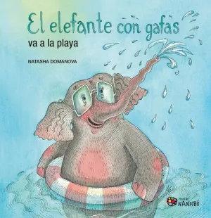 Elefante con Gafas Va a la Playa, el